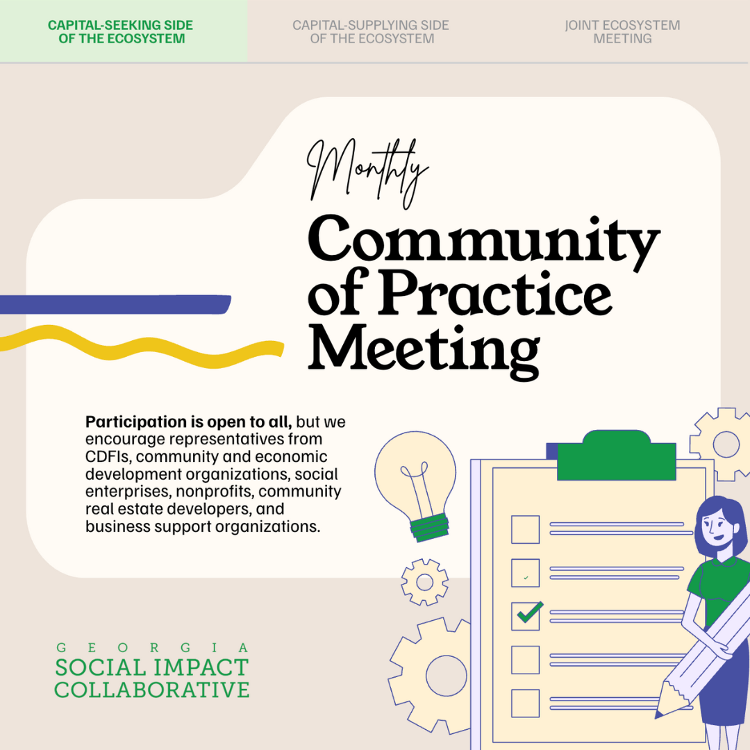 Monthly Community of Practice Meeting: November