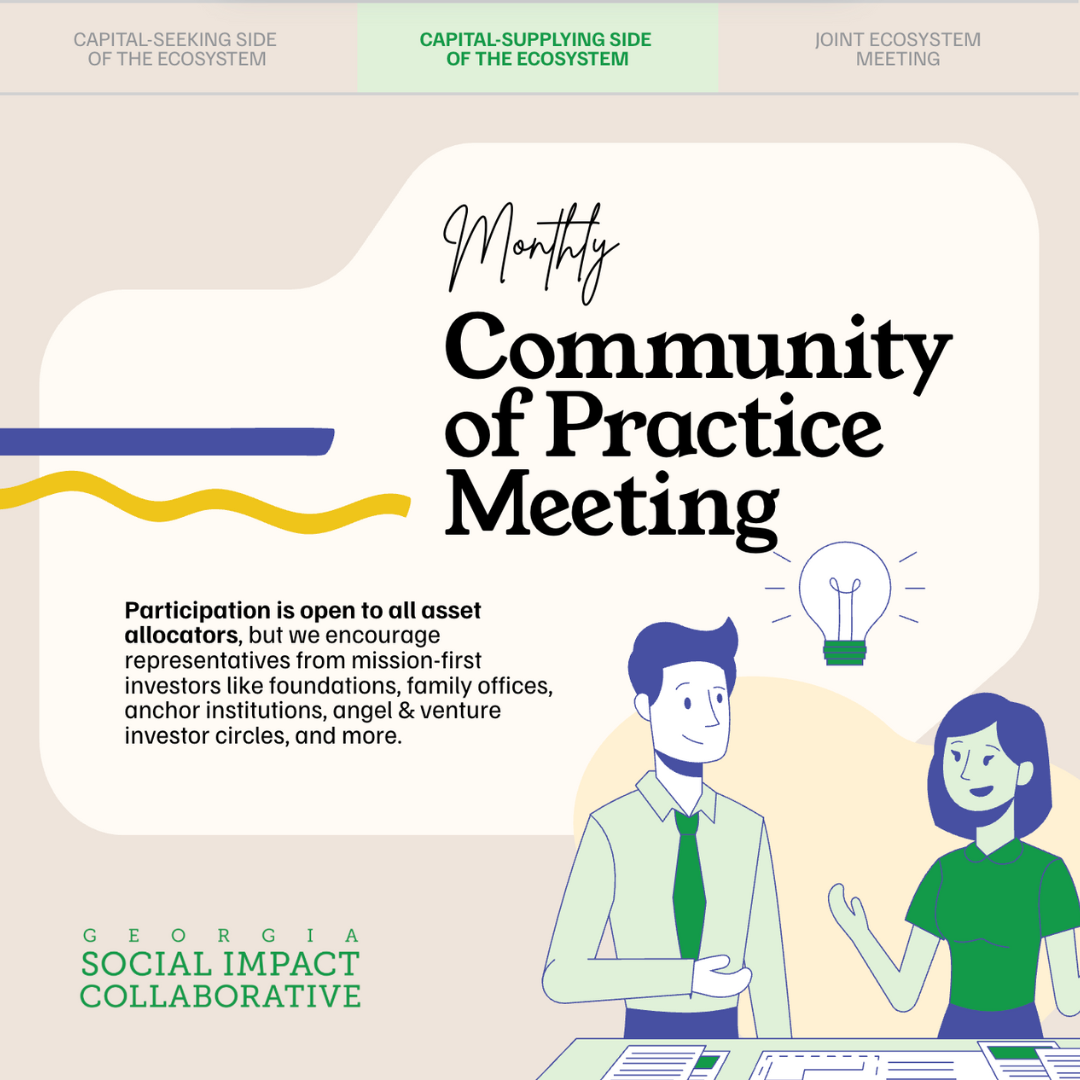Monthly Community of Practice Meeting: December